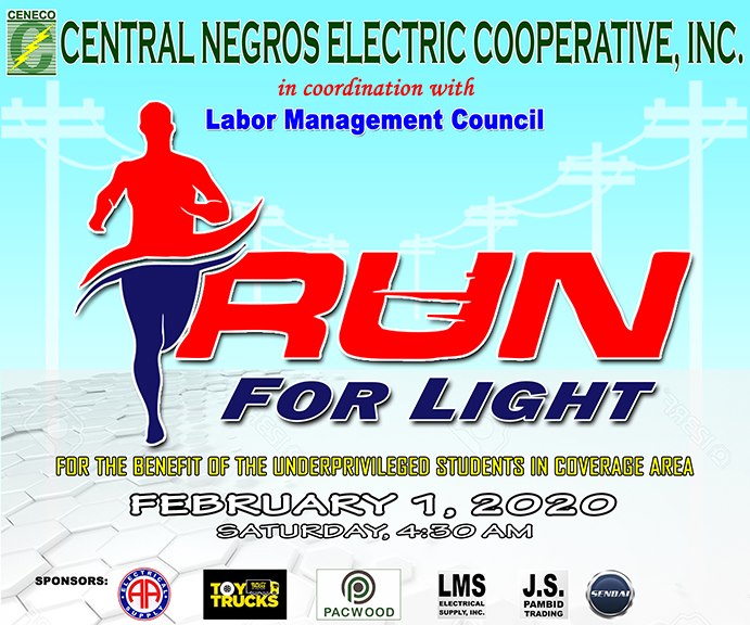 Run for Light Central Negros Electric Cooperative, Inc.
