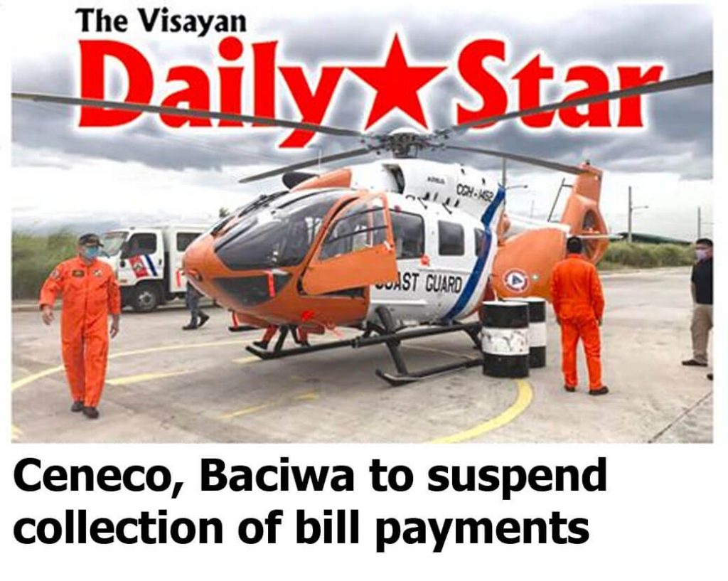 Ceneco, Baciwa to suspend collection of bill payments