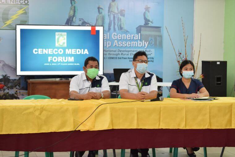 CENECO HOLDS PRESS CONFERENCE