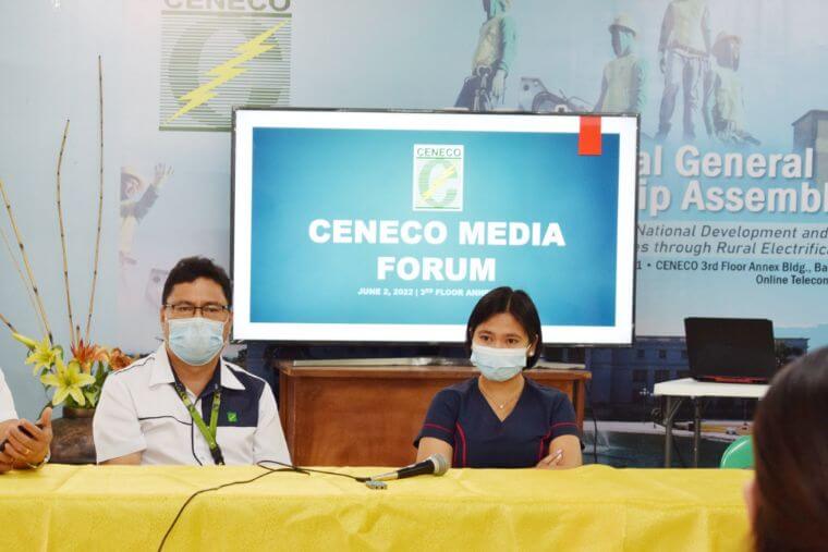 CENECO HOLDS PRESS CONFERENCE