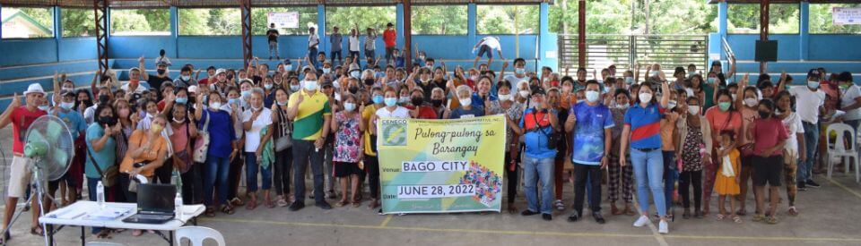 CENECO Conducts “Pulong-pulong Sa Barangay”