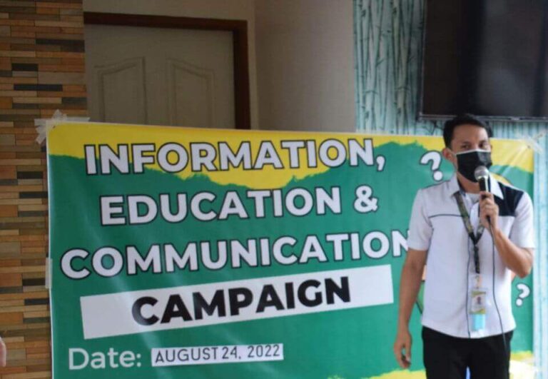 A series of Information, Education and Communication (IEC) Campaign, with the barangay captains of Murcia, Salvador Benedicto, Talisay and Silay, was conducted by CENECO last August 2022.