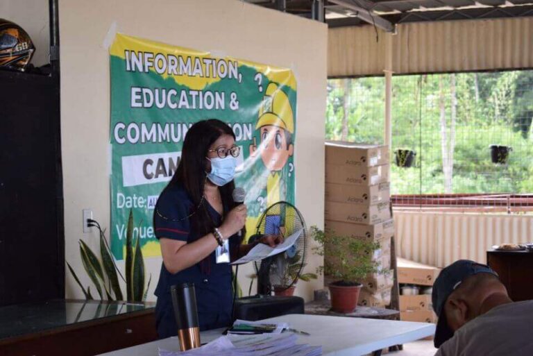 A series of Information, Education and Communication (IEC) Campaign, with the barangay captains of Murcia, Salvador Benedicto, Talisay and Silay, was conducted by CENECO last August 2022.