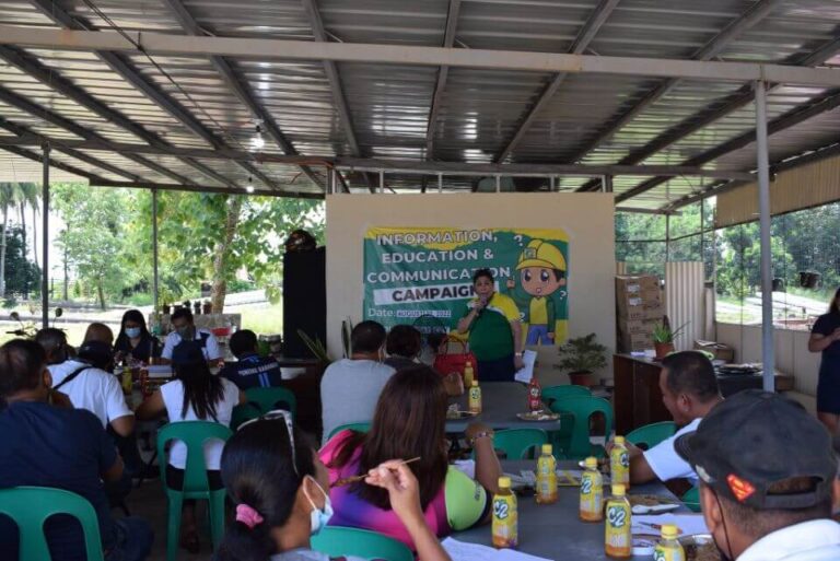 CENECO Conducts IEC Campaign with barangay captains of Murcia, Salvador Benedicto, Talisay and Silay