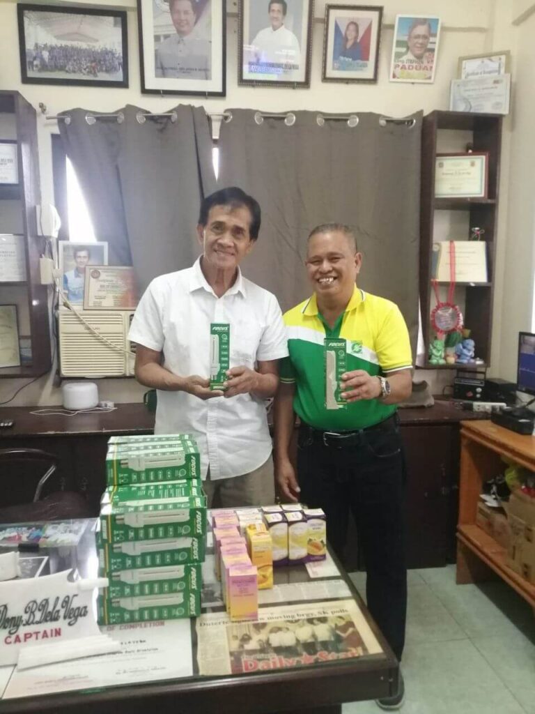 CENECO District 2 BOD Velasco Donated LED bulbs