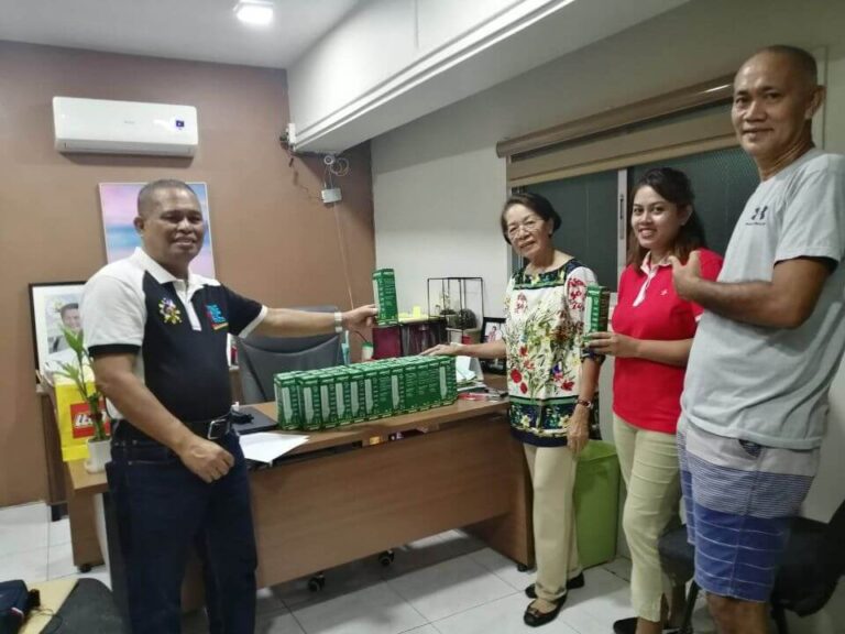 CENECO District 2 BOD Velasco Donated LED bulbs