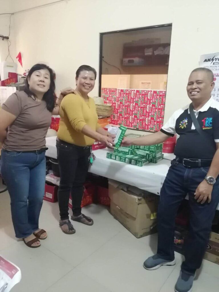 CENECO District 2 BOD Velasco Donated LED bulbs