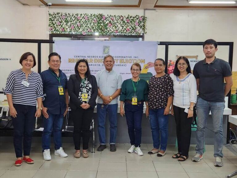 CENECO ELECTS DIRECTOR FOR BACOLOD EAST, TALISAY CITY