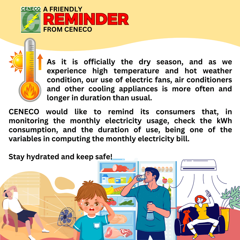 A Friendly Reminder from CENECO