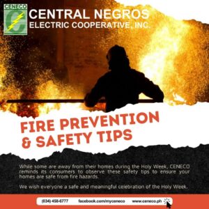 CENECO Fire Prevention and Safety Tips