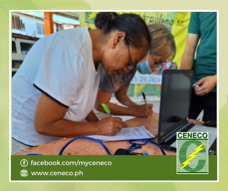 #IEC: CENECO Conducts Pulong-pulong Sa Brgy. 35