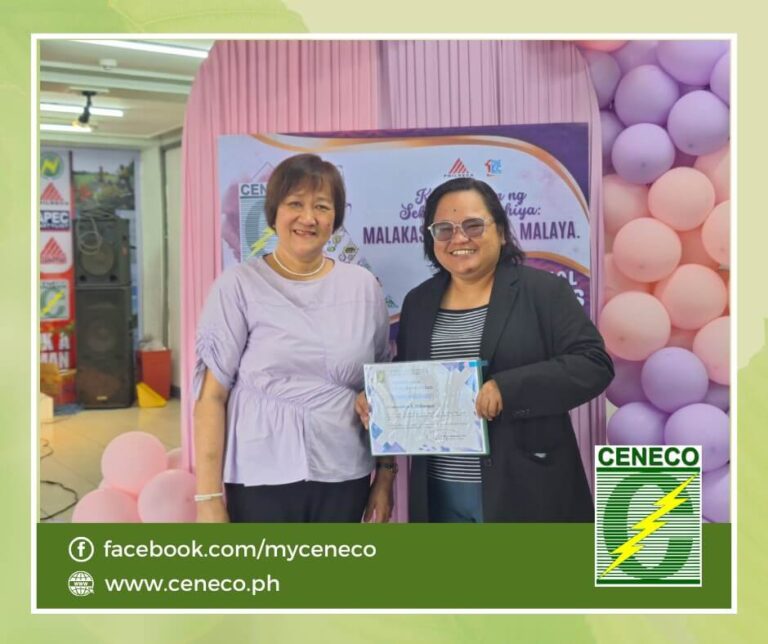 CENECO Recognizes Women Employees