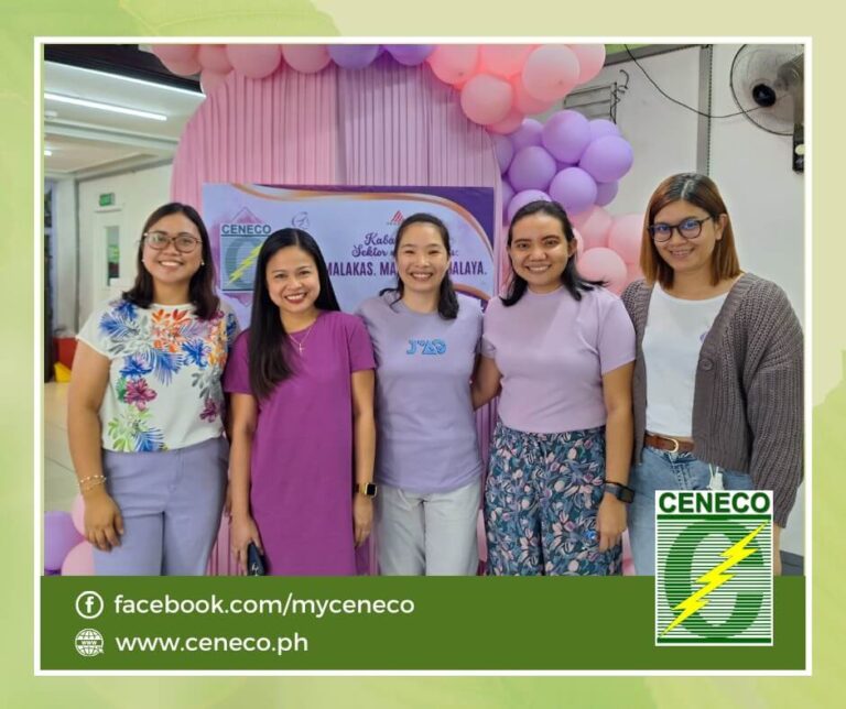 CENECO Recognizes Women Employees