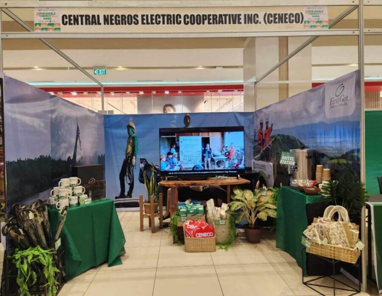 CENECO Participates in the Inaugural Renewable Energy Week and Expo Hosted by Negros Occidental