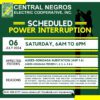 CENECO SETS POWER INTERRUPTIONS ON JULY 6