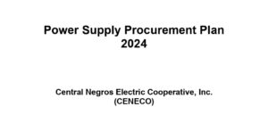 2024-2033 Power Supply Procurement Plan